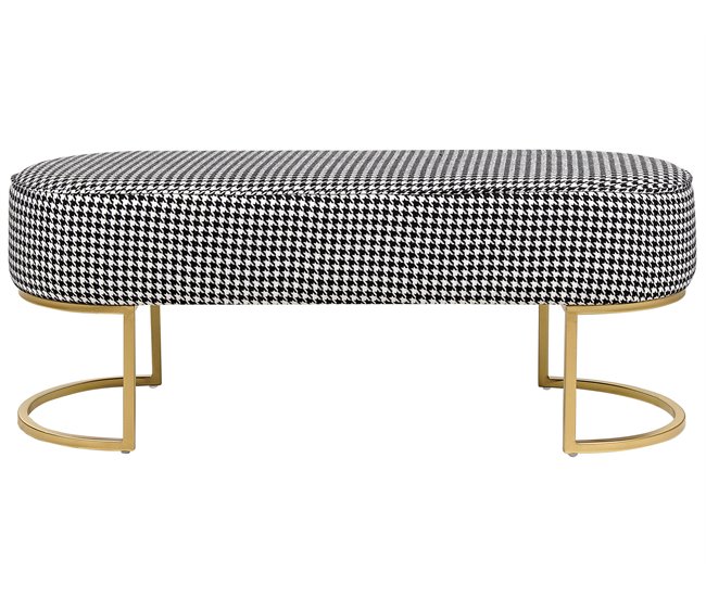 Beliani Banco de cama MILRY Negro