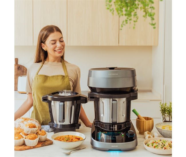 Cecotec Robot multifunción Mambo CooKing Total Gourmet Negro