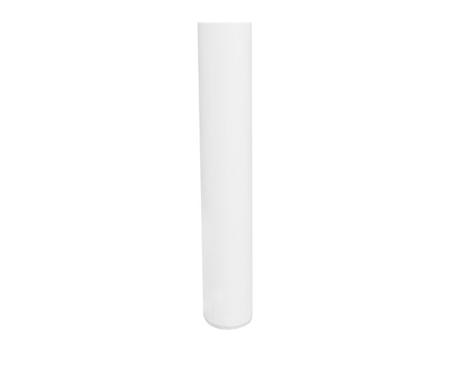 Beliani Cama con somier Metal TULLE 92x209 Blanco