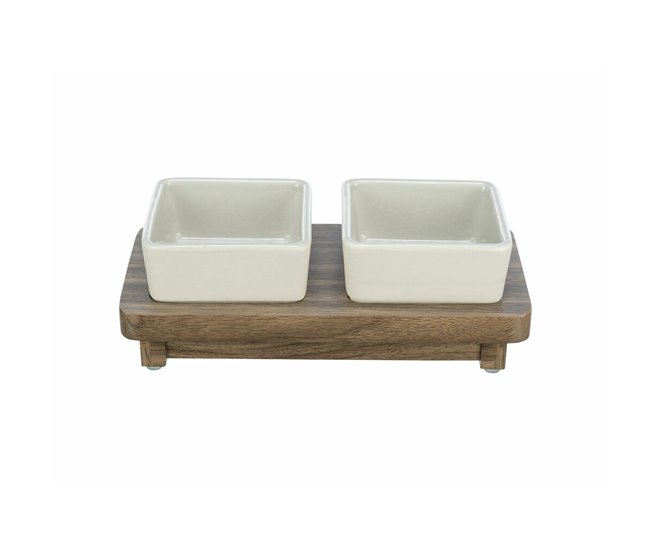 Comedero para Perro CityStyle Marron