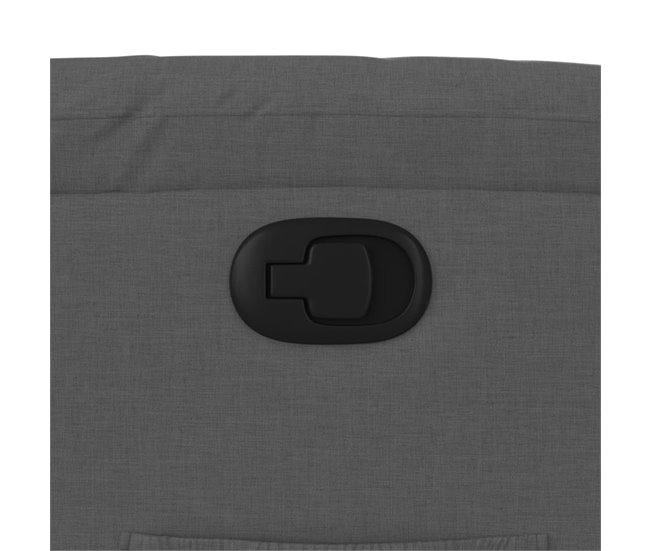 Sillón Elevable Reclinable Gris Oscuro