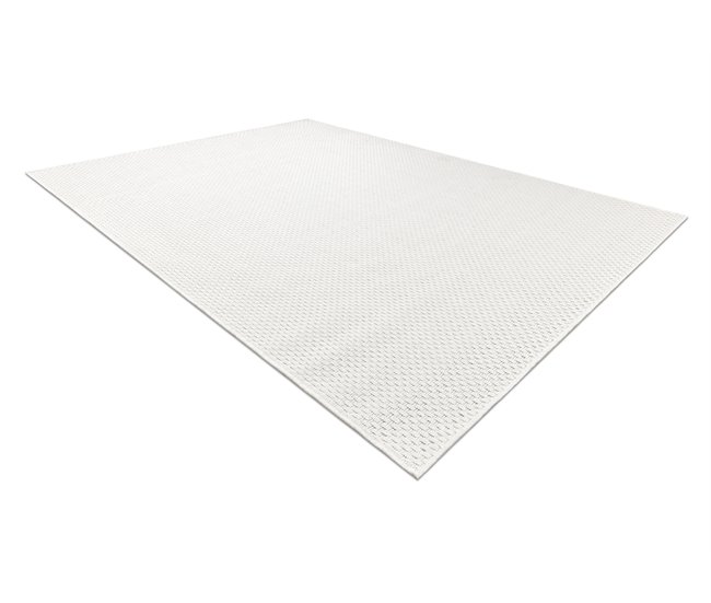 Alfombra MIMO 6272 sisal exterior 200x290 Blanco/ Gris
