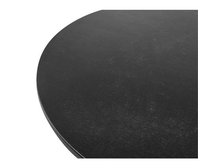 Beliani Conjunto de comedor OLMETTO/BUSETTO Negro