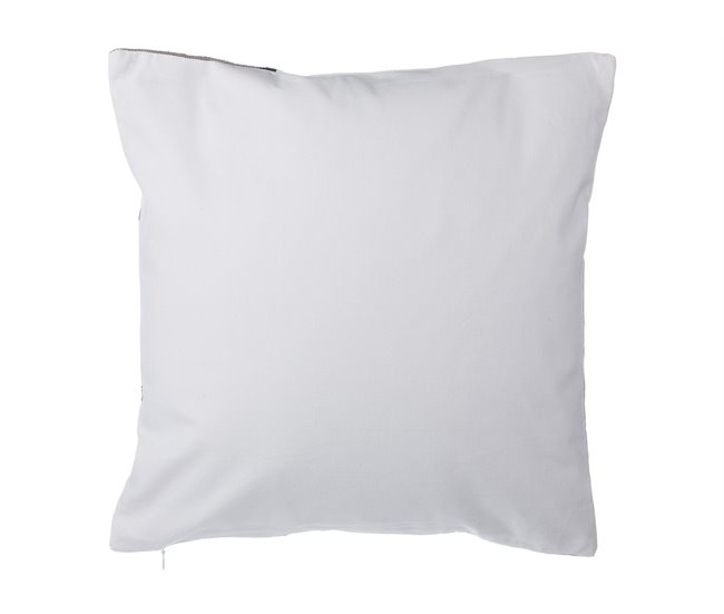 Beliani Cojín decorativo WEDELIA Gris