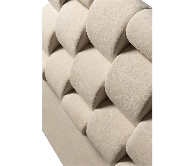Cabecero DANUBIO 160x115x12cm tela Beige