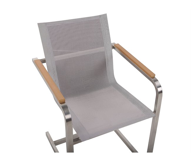 Beliani Conjunto de comedor COSOLETO Blanco
