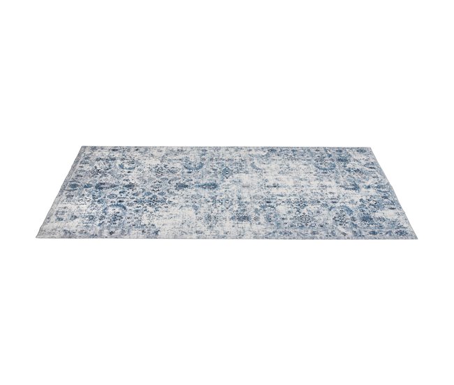Alfombra de diseño vintage 200x274 Azul