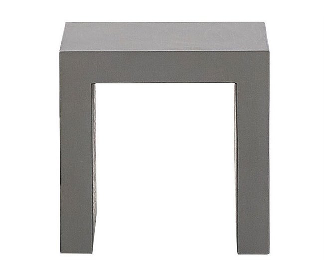 Beliani Conjunto de comedor TARANTO Gris