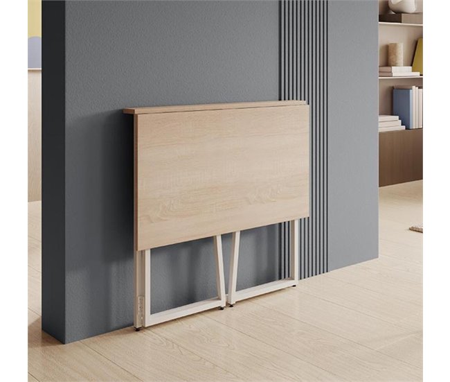 Escritorio Dormitorio Oficina Gala Muebles Bonitos Blanco/ Madera