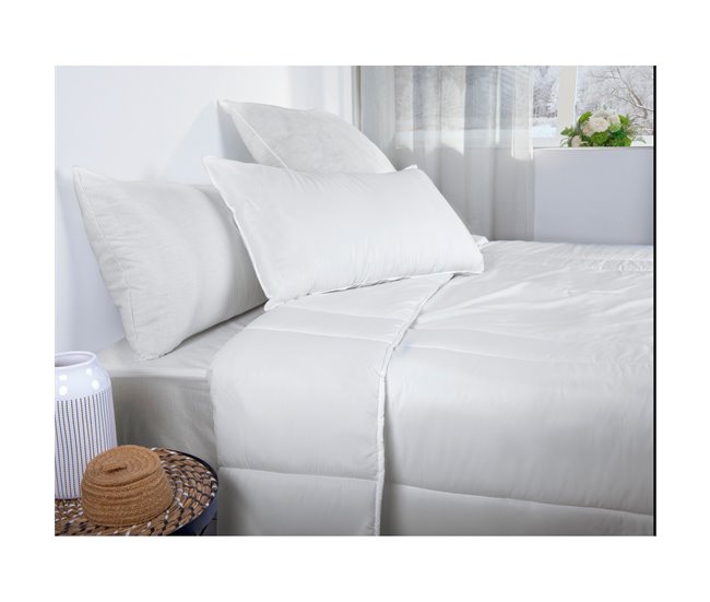 Pack 2 almohadas 70cm PIKOLÍN VISCOTRANSPIRABLE Blanco