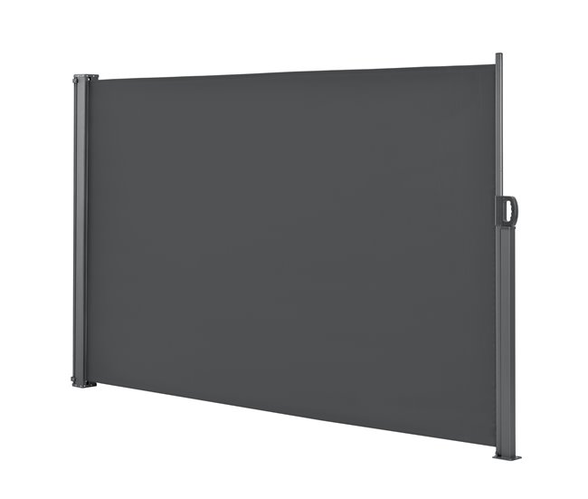 Toldo lateral contra viento sol y visión Mulhacén 300x10 Gris