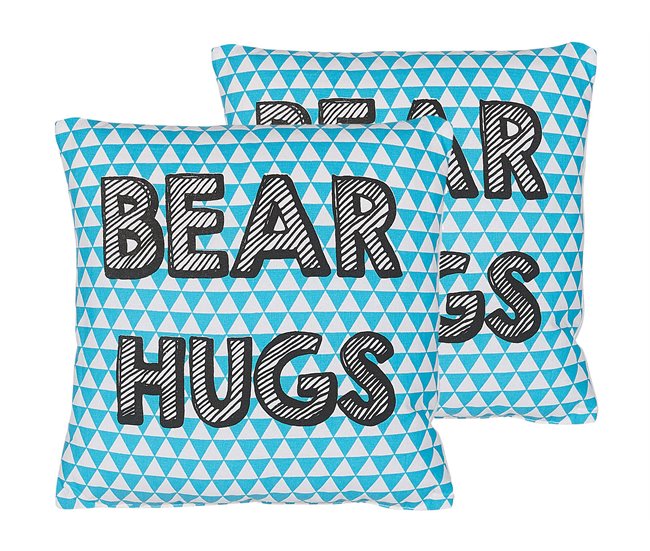 Beliani Cojín decorativo RADZKOT 40x40 Amarillo