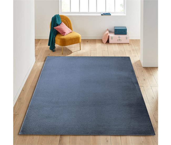 Alfombra poliéster BUNNY II Azul