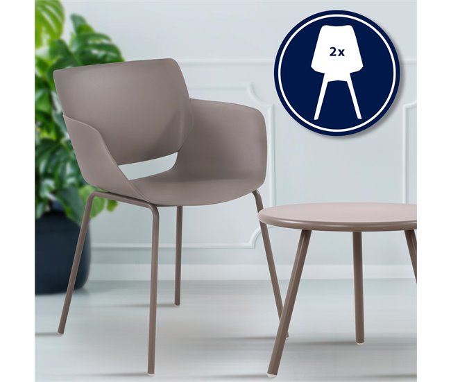 Grupo de asientos Berena Gris/natural