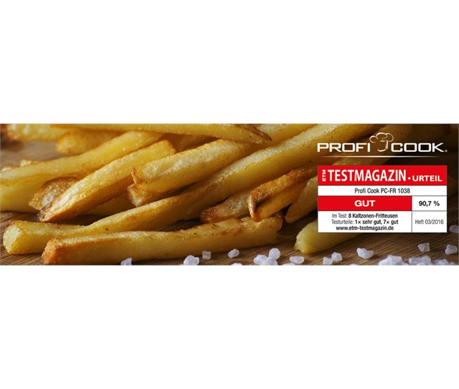 Freidora Proficook FR 1038 Negro