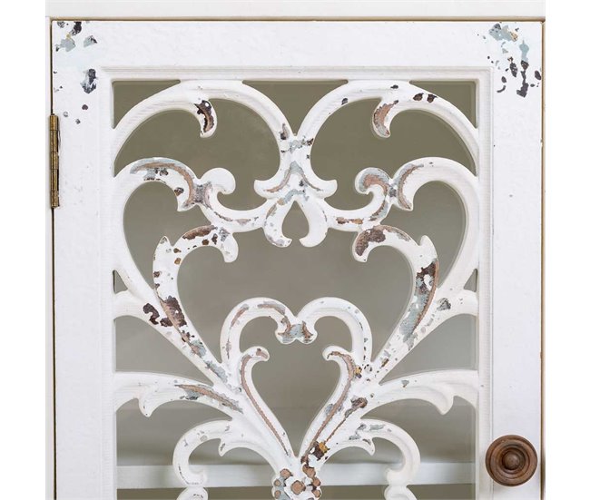 Aparador de madera 4 puertas Blanco