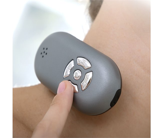 Masajeador Cervical Recargable con Mando Negro