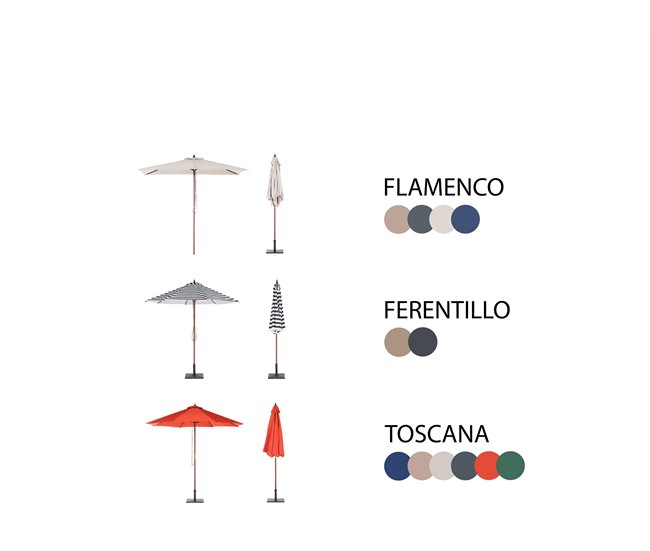 Beliani Conjunto de comedor JAVA Marron