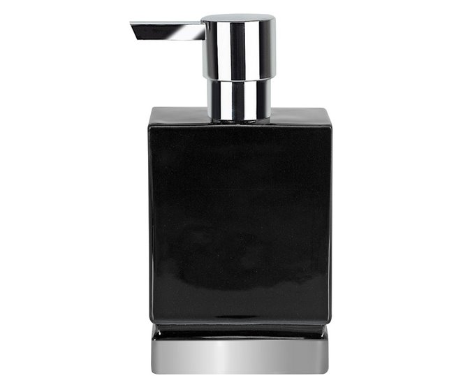 Dispensador De Jabón Spirella "Roma" Negro