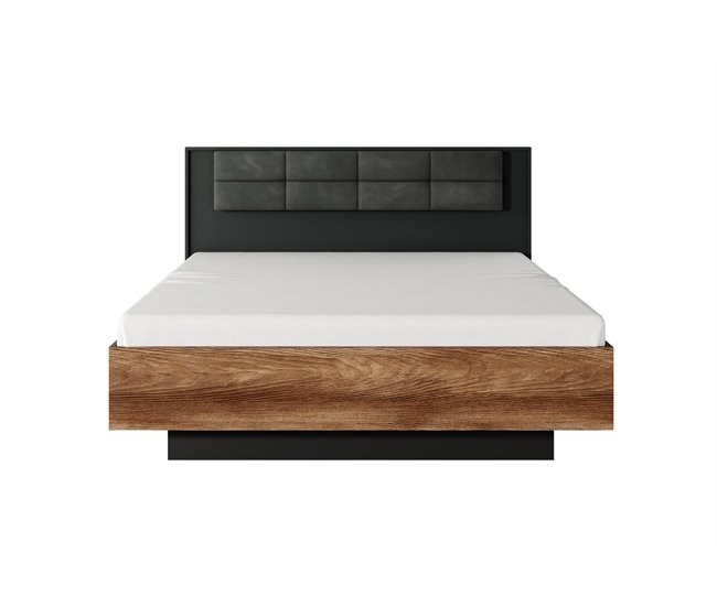 ESTRUCTURA DE CAMA MILTON Marron
