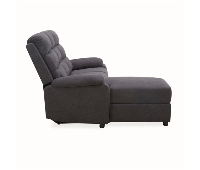 Chaise longue relax eléctrica AMANDA Gris