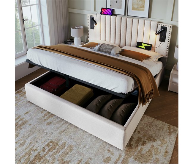 Canapés abatibles Beige