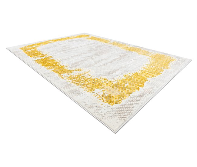 Alfombra CORE 004A Marco, sombreado 140x190 Amarillo
