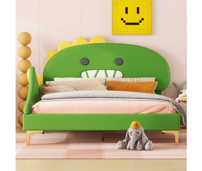 Camas de matrimonio 144x209 Verde