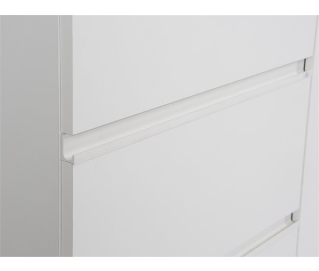 Armario NEVADA PLUS puertas correderas y 3 cajones 200x200cm Blanco