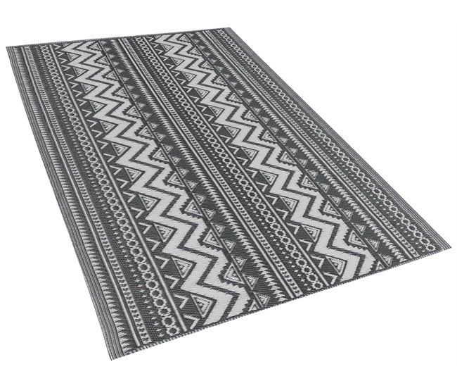 Beliani Alfombra de exterior NAGPUR 120x180 Azul Marino