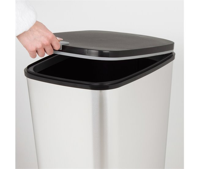 Curver Cubo de basura con pedal Chic Bin 50-60L Gris