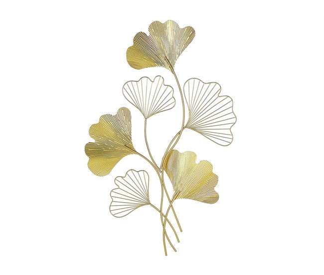 Beliani Decoración de pared INDIUM Dorado