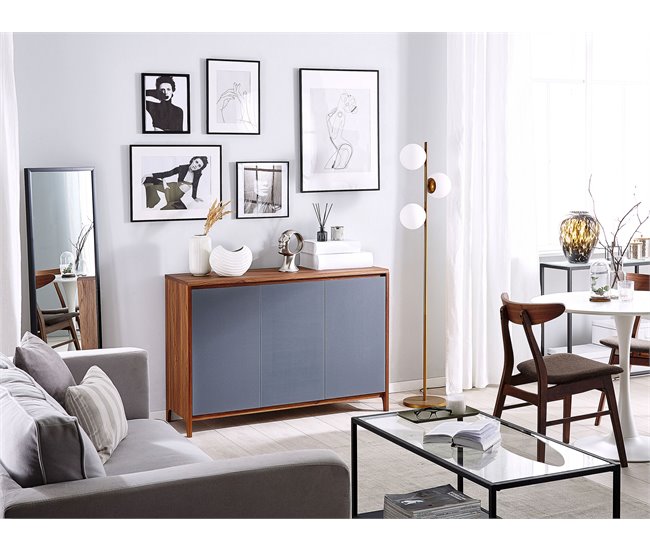 Beliani Aparador MEDFORT Marron