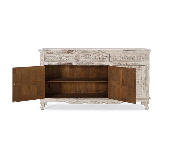 Aparador de madera de mango .GINER Y COLOMER Blanco