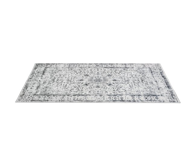 Alfombra de diseño vintage 80x150 Gris