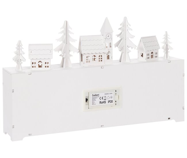 Beliani Figura decorativa MUONIO Blanco