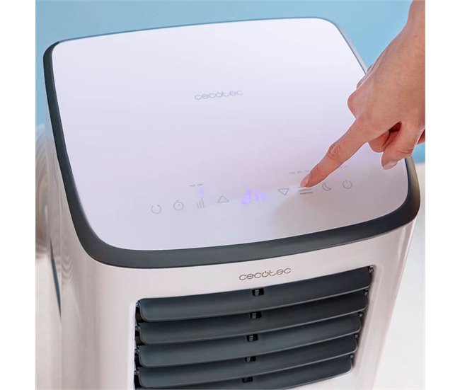 Aire acondicionado portátil ForceClima 7500 Soundless Connected Cecotec Blanco
