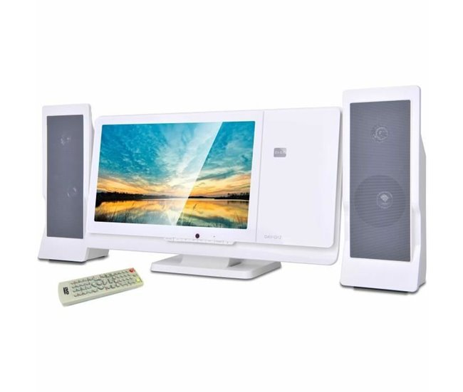 Microcadena de Música CH43-DVD Blanco