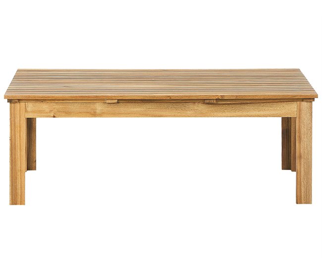 Beliani Conjunto de jardín Madera de acacia PACIFIC Marron