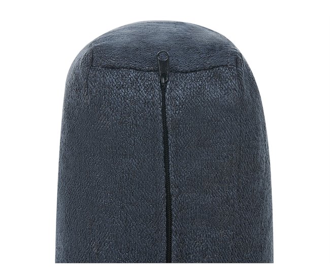 Beliani Sofá de 2 plazas Poliéster BREKKE Azul