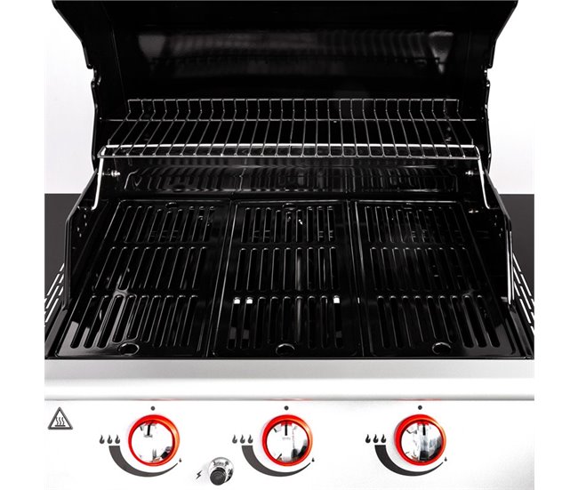 Barbacoa de 3 quemadores MANHATTAN 300S Negro