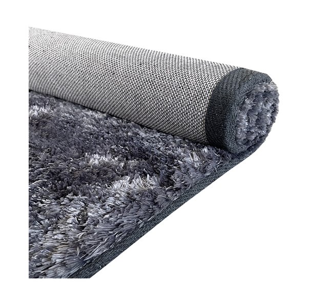 Acomoda Textil – Alfombra de Pelo Suave. (Sena) 120x60 Gris