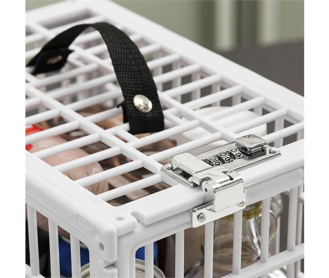 Jaula de Seguridad para Neveras IG813536 Blanco