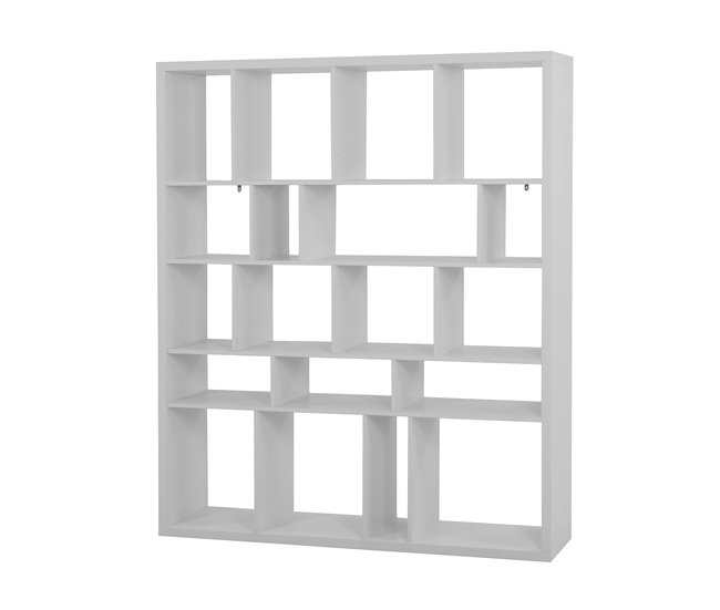 Estantería de 19 huecos SHINE Blanco