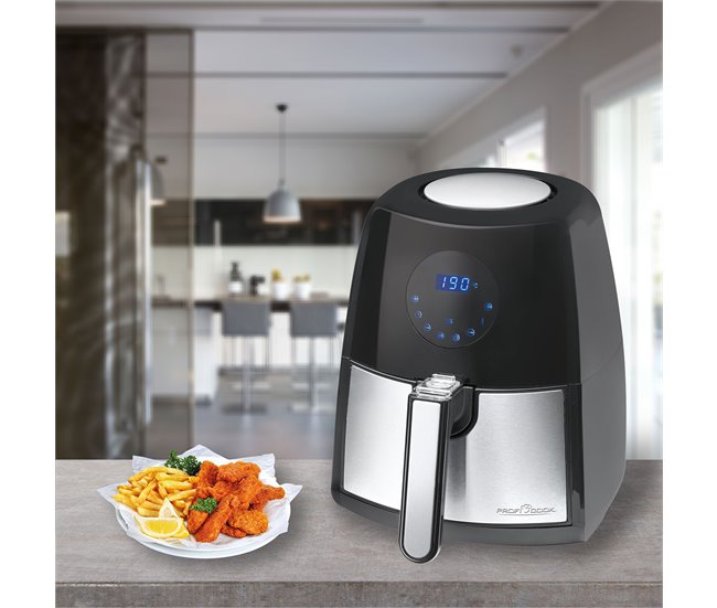 Freidora de aire Proficook FR 1147 H Negro