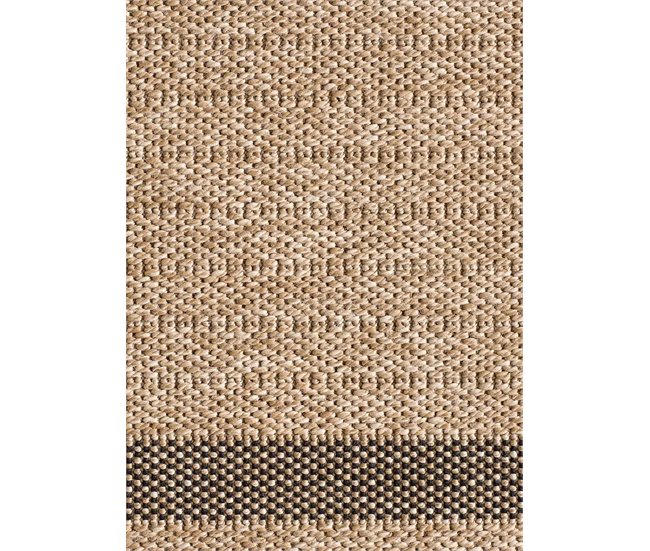 Alfombra exterior/interior efecto yute ACRA - ATTICGO 160x230 Natural