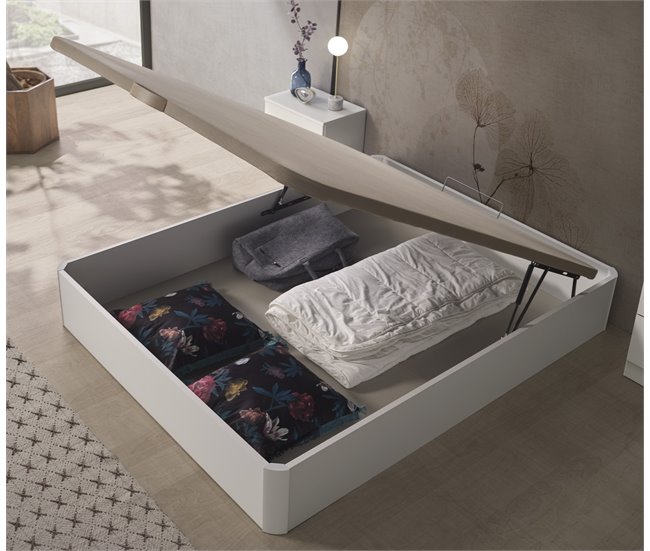 Canapé Estela Abatible Madera 135x190 Blanco