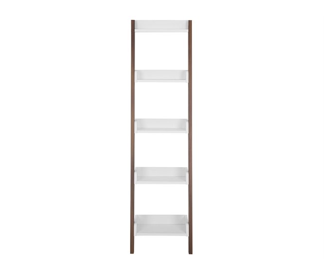 Beliani Estante para libros MOBILE DUO Blanco