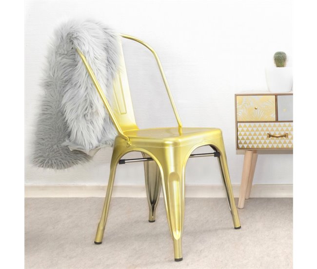 Cadeira Industrial Dorado