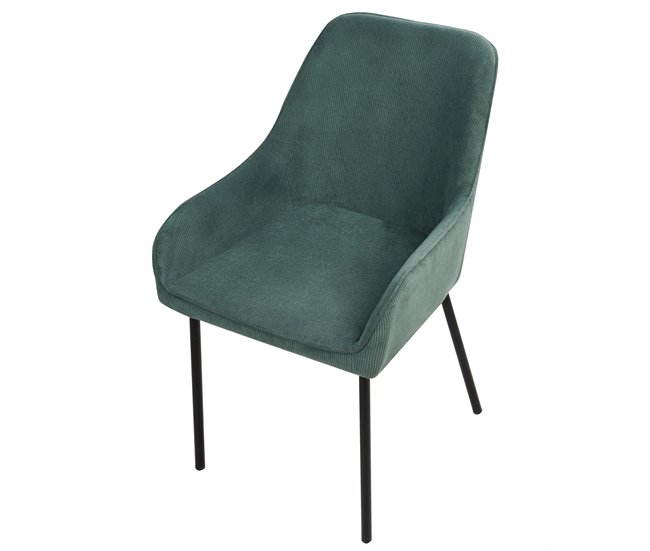 Beliani Silla de comedor LOVERNA Verde